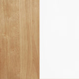Andrews 66-inch Rectangular Dining Table Light Ash and White | Beige | Light Ash / White | 122501