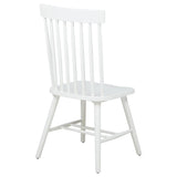 Andrews Windsor Spindle Back Dining Side Chair White (Set of 2) | White | 122502WHT