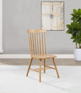 Andrews Windsor Spindle Back Dining Side Chair Light Ash (Set of 2) | 122502