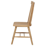 Andrews Windsor Spindle Back Dining Side Chair Light Ash (Set of 2) | 122502