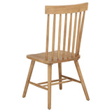 Andrews Windsor Spindle Back Dining Side Chair Light Ash (Set of 2) | 122502