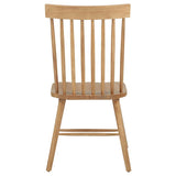 Andrews Windsor Spindle Back Dining Side Chair Light Ash (Set of 2) | 122502
