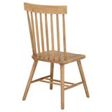 Andrews Windsor Spindle Back Dining Side Chair Light Ash (Set of 2) | 122502