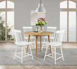 Andrews 48-inch Round Counter Height Dining Table Light Ash | Beige | Light Ash | 122508