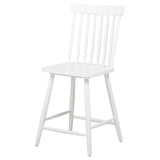 Andrews Windsor Counter Height Dining Side Chair White (Set of 2) | White | 122509WHT