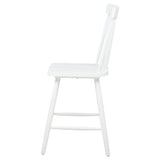 Andrews Windsor Counter Height Dining Side Chair White (Set of 2) | White | 122509WHT