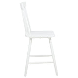 Andrews Windsor Counter Height Dining Side Chair White (Set of 2) | White | 122509WHT