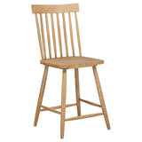 Andrews Windsor Counter Height Dining Side Chair Light Ash (Set of 2) | Beige | Light Ash | 122509