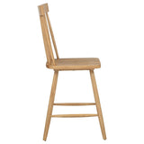 Andrews Windsor Counter Height Dining Side Chair Light Ash (Set of 2) | Beige | Light Ash | 122509