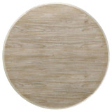 Trofello Round 60-inch Pedestal Dining Table White Washed | White | White Washed | 123120