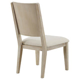 Trofello Cushioned Dining Side Chair White Washed (Set of 2) | Brown | White Washed | 123122