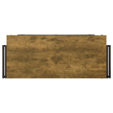 Renaldi 3-shelf Home Bar Wine Cabinet Rustic Nutmeg | Brown | Rustic Nutmeg | 130071