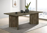 Tyler 80-inch Solid Wood Dining Table Mango Brown | King | Brown | Mango Brown | 130511