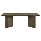 Tyler 80-inch Solid Wood Dining Table Mango Brown | King | Brown | Mango Brown | 130511
