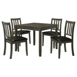 Parkwood 5-piece Square Dining Table Set Dark Ash Brown | Brown | Dark Ash Brown | 150410