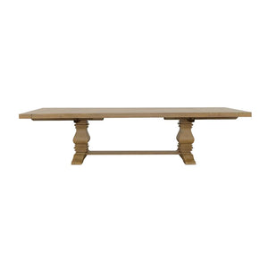 Florence 126-inch Extension Dining Table Rustic Honey
