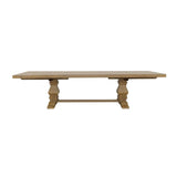 Florence 126-inch Extension Dining Table Rustic Honey | King | Brown | Rustic Honey | 180201