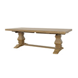 Florence 126-inch Extension Dining Table Rustic Honey | King | Brown | Rustic Honey | 180201