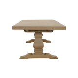 Florence 126-inch Extension Dining Table Rustic Honey | King | Brown | Rustic Honey | 180201
