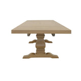 Florence 126-inch Extension Dining Table Rustic Honey | King | Brown | Rustic Honey | 180201