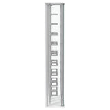 Montara Tempered Glass Wine Storage LED Curio Cabinet Chrome | Full | Silver | Chrome | 182037