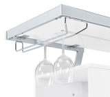 Araceli Freestanding LED Home Bar Cabinet White High Gloss | White | White High Gloss | 182355