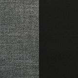 Levine Fabric Upholstered Swivel Bar Chair Grey (Set of 2) | Grey | Black Grey / Matte Black | 182475CHR