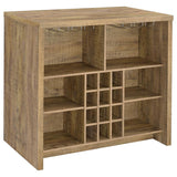 Topanga Engineered Wood Freestanding Home Bar Mango | Brown | Mango | 182785