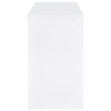 Topanga Engineered Wood Freestanding Home Bar White