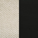 Rainer Fabric Upholstered Swivel Bar Chair Cream (Set of 2) | Ivory | Cream / Matte Black | 182865CRM