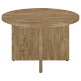 Jamestown Round 47-inch Composite Wood Dining Table Mango | Brown | Mango | 183021