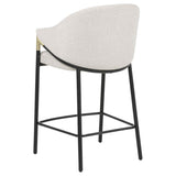Chadwick Fabric Upholstered Counter Height Chair Beige (Set of 2) | Beige | 183436N
