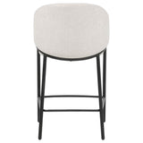 Chadwick Fabric Upholstered Counter Height Chair Beige (Set of 2) | Beige | 183436N