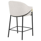 Chadwick Fabric Upholstered Counter Height Chair Beige (Set of 2) | Beige | 183436N