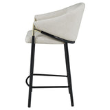Chadwick Fabric Upholstered Counter Chair Beige (Set of 2) | Beige | 183436
