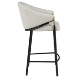 Chadwick Fabric Upholstered Counter Chair Beige (Set of 2) | Beige | 183436