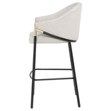 Chadwick Fabric Upholstered Bar Chair Beige (Set of 2) | Beige | 183437N