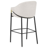 Chadwick Fabric Upholstered Bar Chair Beige (Set of 2) | Beige | 183437N