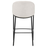 Chadwick Fabric Upholstered Bar Chair Beige (Set of 2) | Beige | 183437N