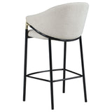 Chadwick Fabric Upholstered Bar Chair Beige (Set of 2) | Beige | 183437