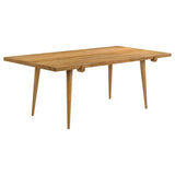 Fabra 79-inch Rectangular Wood Dining Table Honey | Brown | Honey | 190181