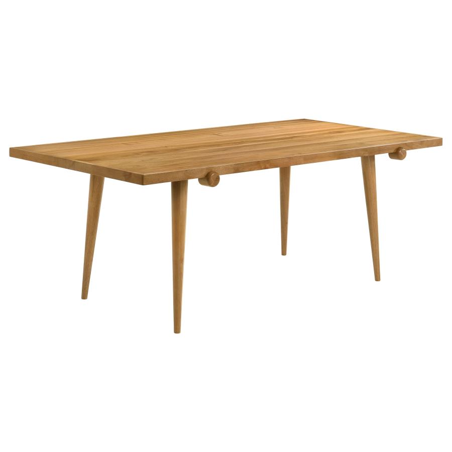 Fabra 79-inch Rectangular Wood Dining Table Honey | Brown | Honey | 190181