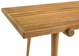 Fabra 79-inch Rectangular Wood Dining Table Honey | Brown | Honey | 190181