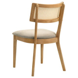 Fabra Cane Back Side Chair Honey Wheat (Set of 2) | Brown | Honey / Wheat | 190182