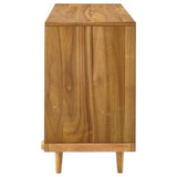 Fabra 4-door Dining Sideboard Storage Console Honey | Brown | Honey | 190185