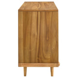 Fabra 4-door Dining Sideboard Storage Console Honey | Brown | Honey | 190185