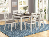 Fortress 7-piece Rectangular Dining Set Vintage Vanilla | Full | Ivory | Vintage Vanilla | 190721
