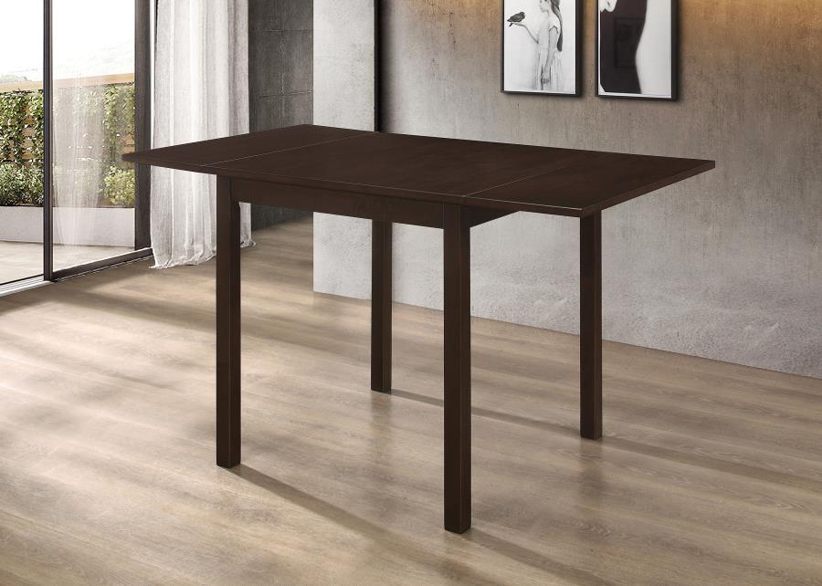 Kelso Rectangular 52-inch Extension Dining Table Cappuccino | Brown | Cappuccino | 190821
