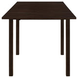 Kelso Rectangular 52-inch Extension Dining Table Cappuccino | Brown | Cappuccino | 190821