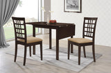 Kelso Rectangular 52-inch Extension Dining Table Cappuccino | Brown | Cappuccino | 190821